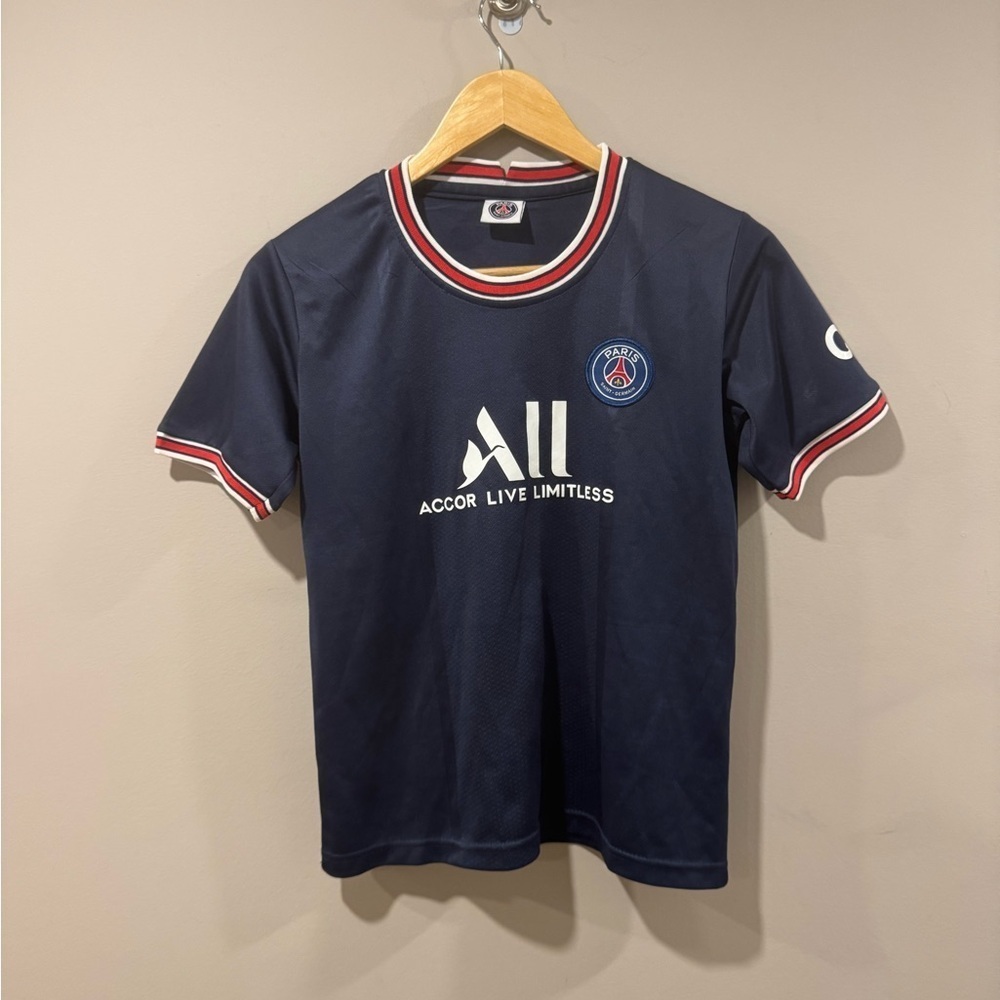 Lionel Messi Paris Saint Germain Home Soccer Football Jersey
